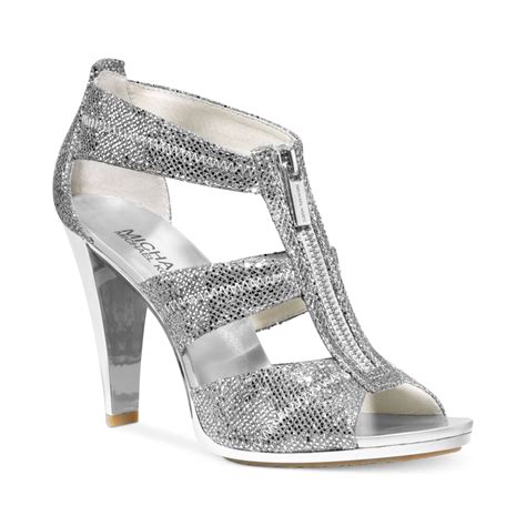 michael kors berkley t strap silver glitter|michael michael kors berkley t strap silver glitter .